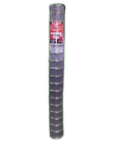 Insulation Support Mesh 1800x100x100mm x 50m Roll (IM18 101012) - Click Image to Close